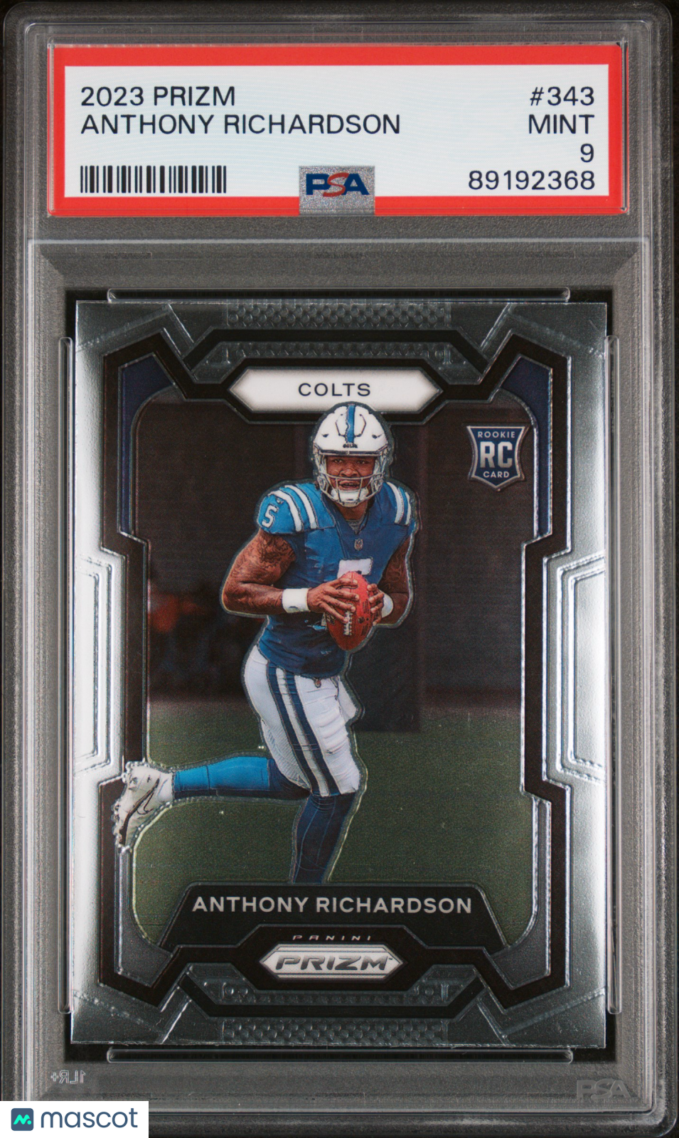 2023 Panini Prizm Anthony Richardson #343 PSA 9