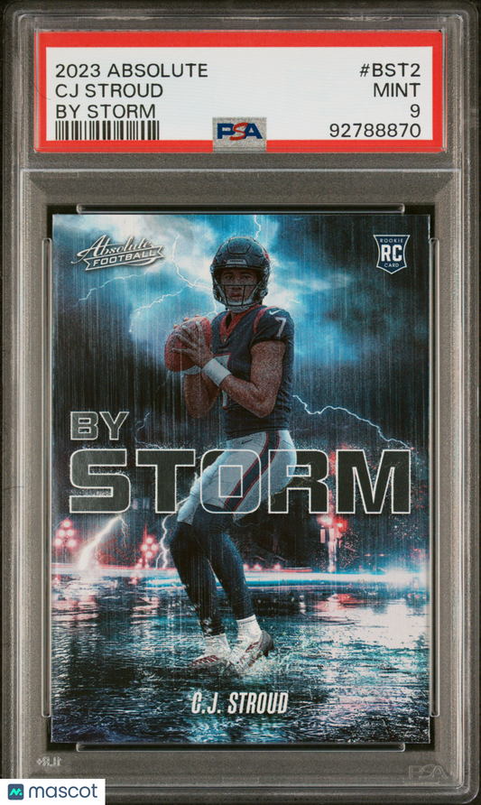 2023 Panini Absolute CJ Stroud By Storm #BST2 PSA 9