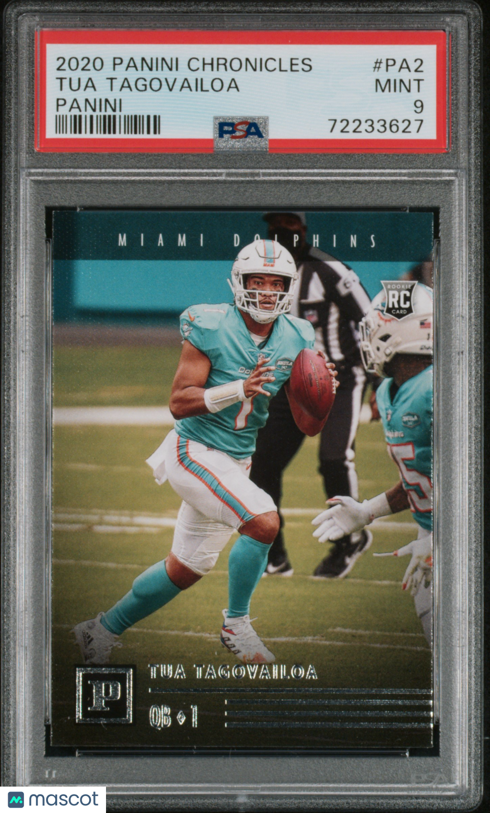 2020 Panini Chronicles Tua Tagovailoa #PA2 PSA 9