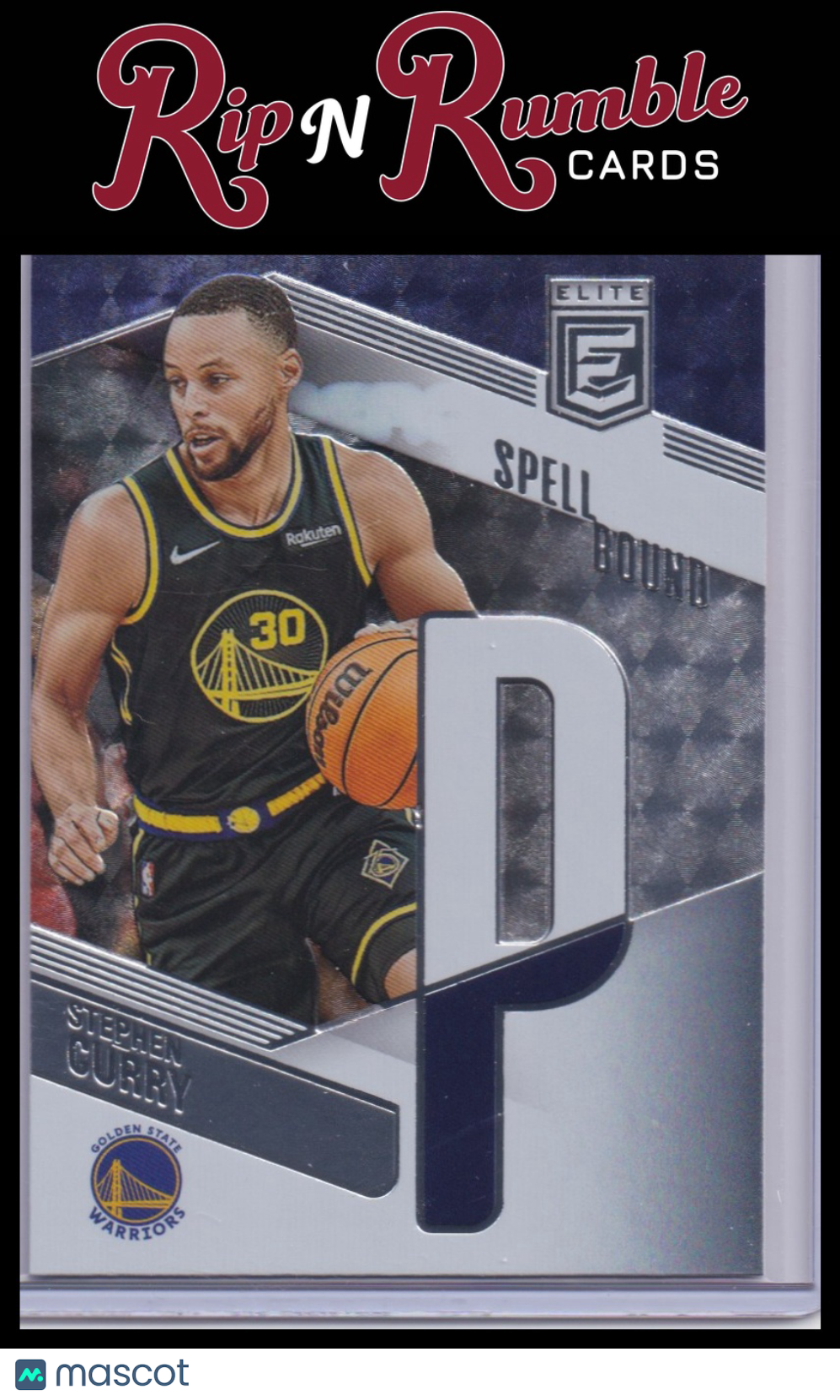 2022-23 Donruss Elite Stephen Curry Spellbound #37