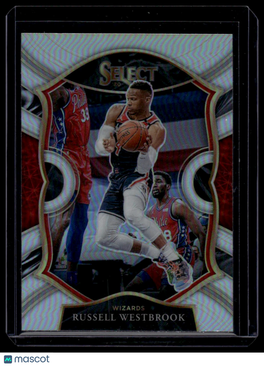 2020-21 Panini Select Russell Westbrook Silver Prizms #39