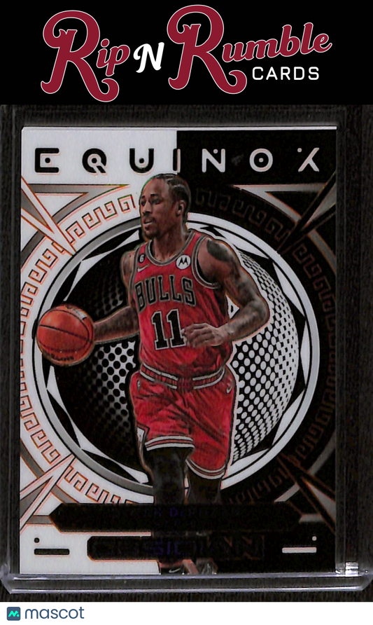 2022-23 Obsidian DeMar DeRozan Equinox Electric Etch Orange /35 #40