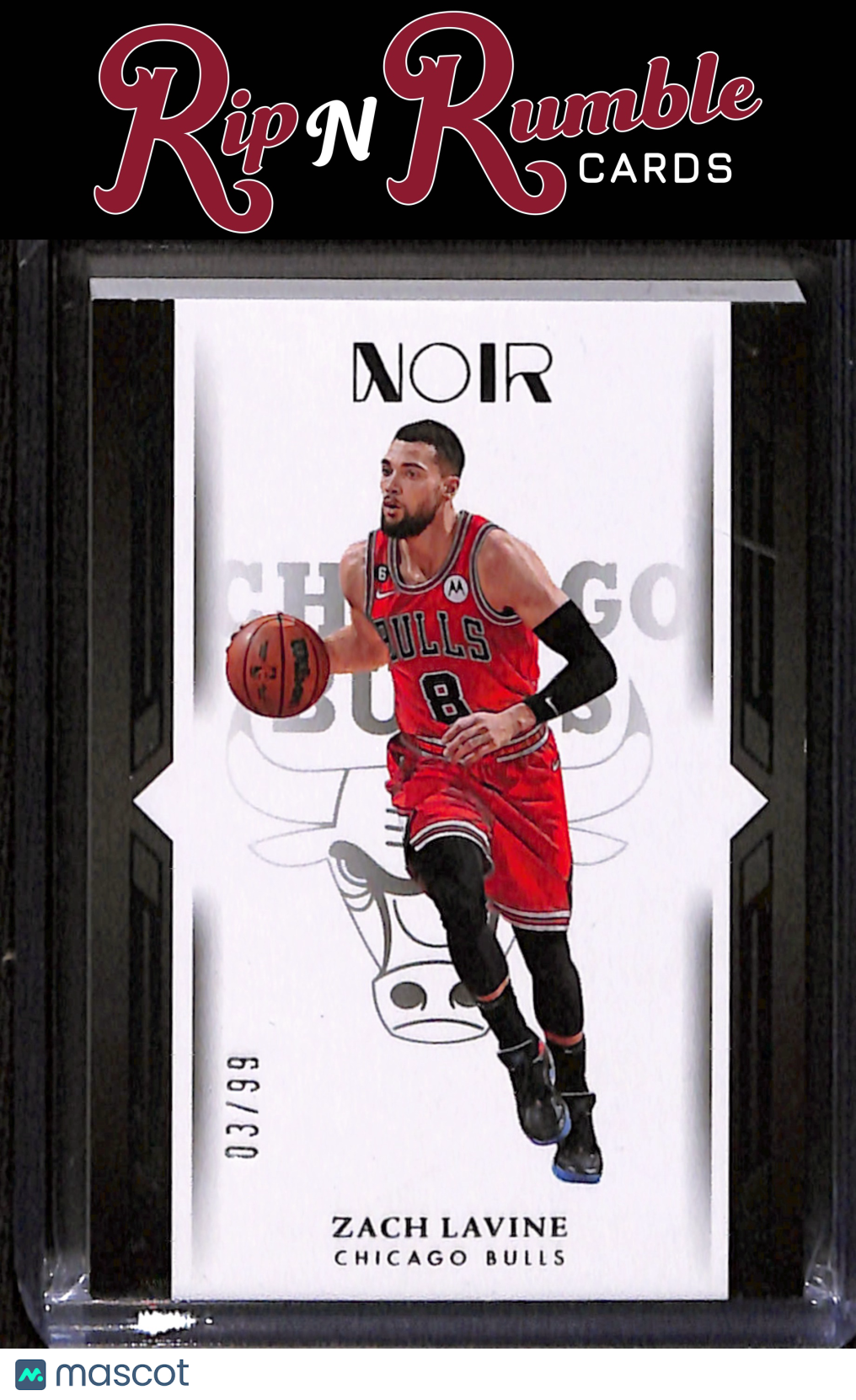 2022-23 Noir Zach LaVine Icon Edition /99 #111