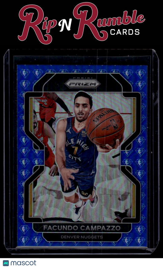 2021-22 Prizm Facundo Campazzo NBA 75th Anniversary #54