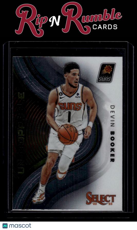 2022-23 Panini Select Devin Booker Unstoppable #17