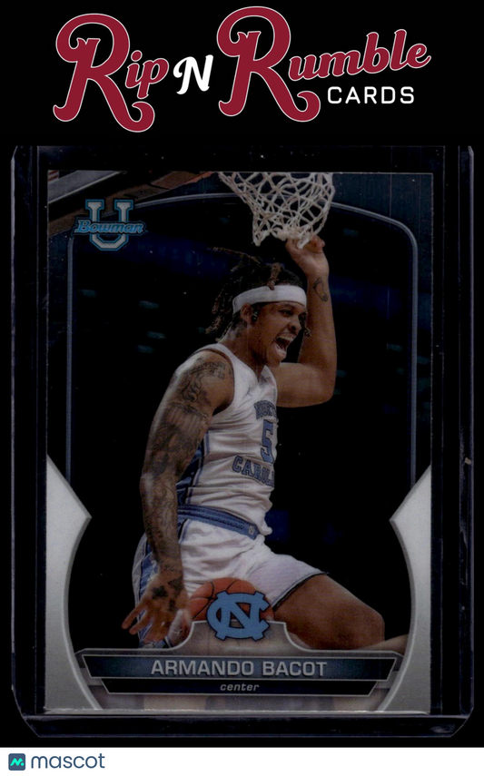 2022-23 Bowman University Chrome Armando Bacot #44