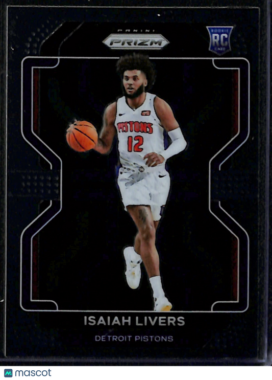 2021-22 Prizm Isaiah Livers #296 RC