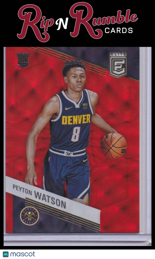 2022-23 Donruss Elite Peyton Watson Asia #245