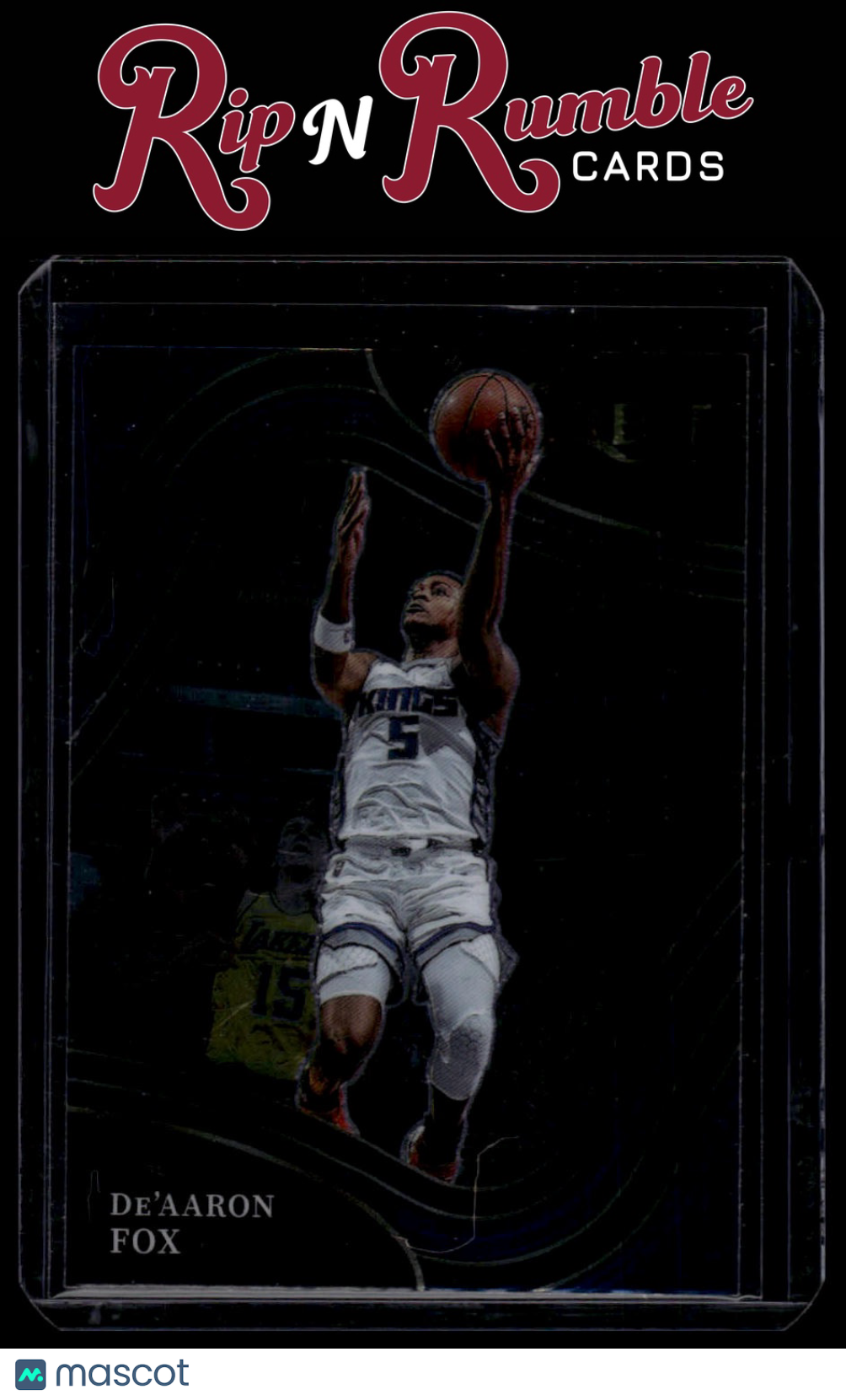 2021-22 Panini Select De'Aaron Fox Blue (Retail Base) #290