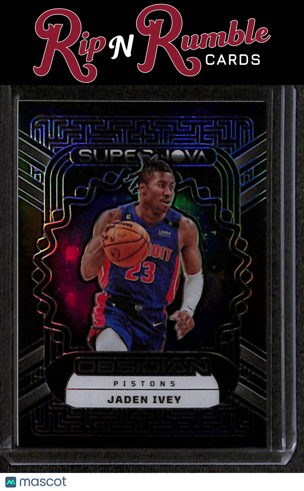 2022-23 Obsidian Jaden Ivey Supernova /99 #9