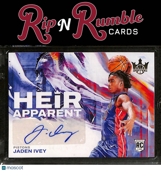 2022-23 Court Kings Jaden Ivey Heir Apparent /199 #HA-JIP