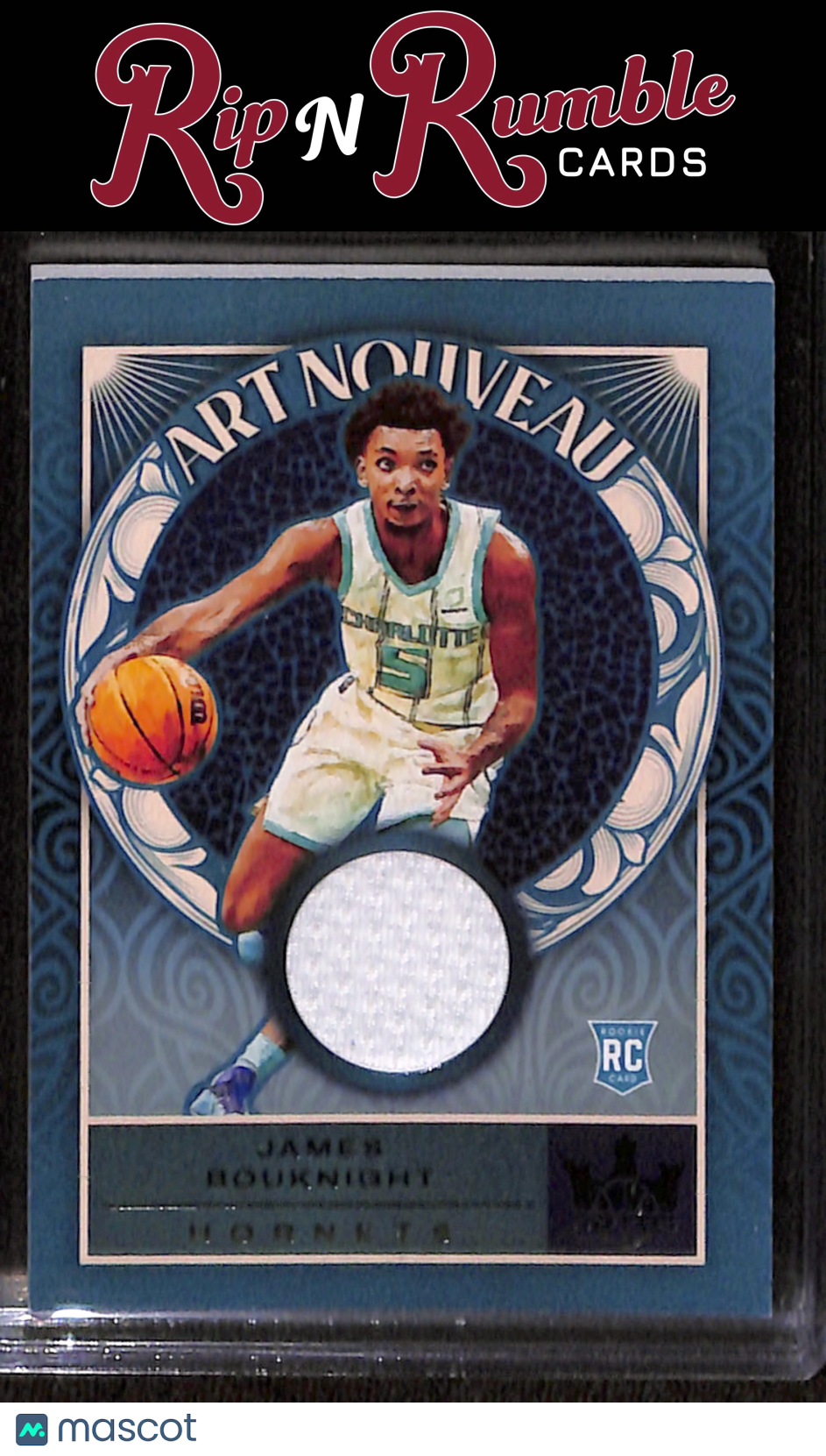 2021-22 Court Kings James Bouknight Art Nouveau #AN-JBO