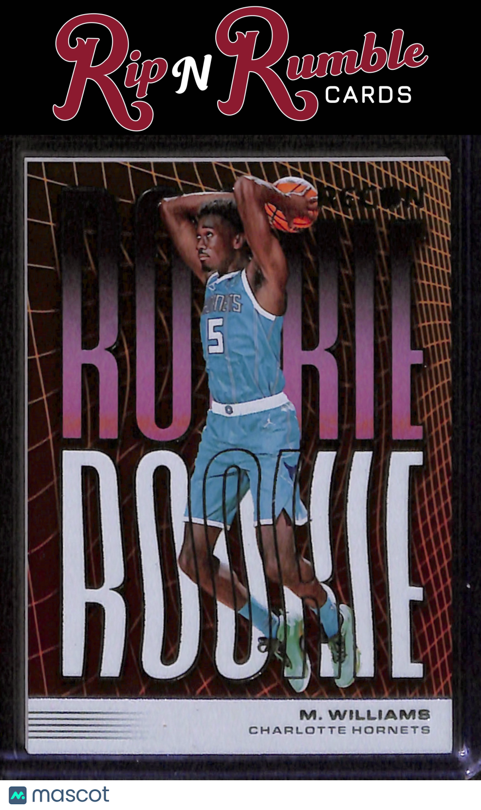 2022-23 Recon Mark Williams Rookie Recon #20