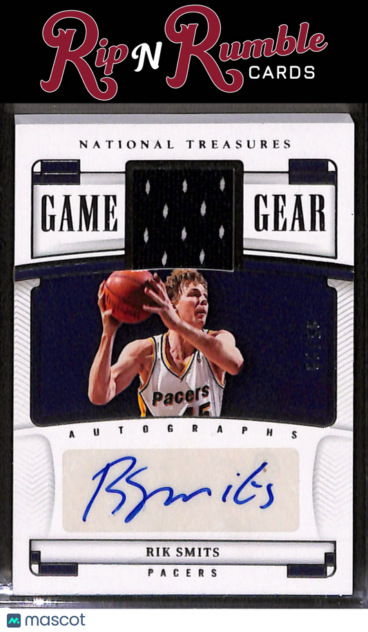 2022-23 National Treasures Rik Smits Game Gear Autographs /99 #GGA-RIK