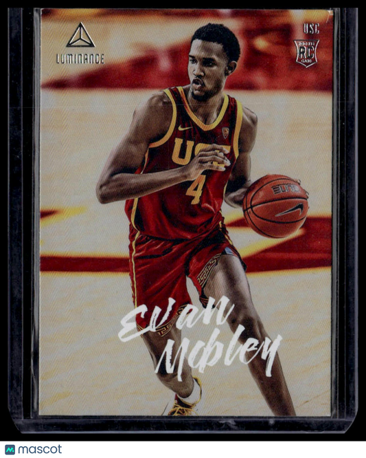 2021-22 Panini Chronicles Draft Picks Evan Mobley Luminance #77