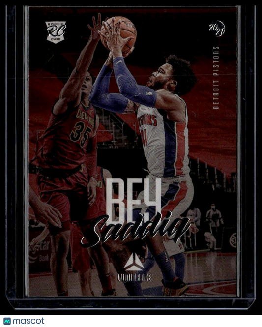 2020-21 Panini Chronicles Saddiq Bey Luminance #138