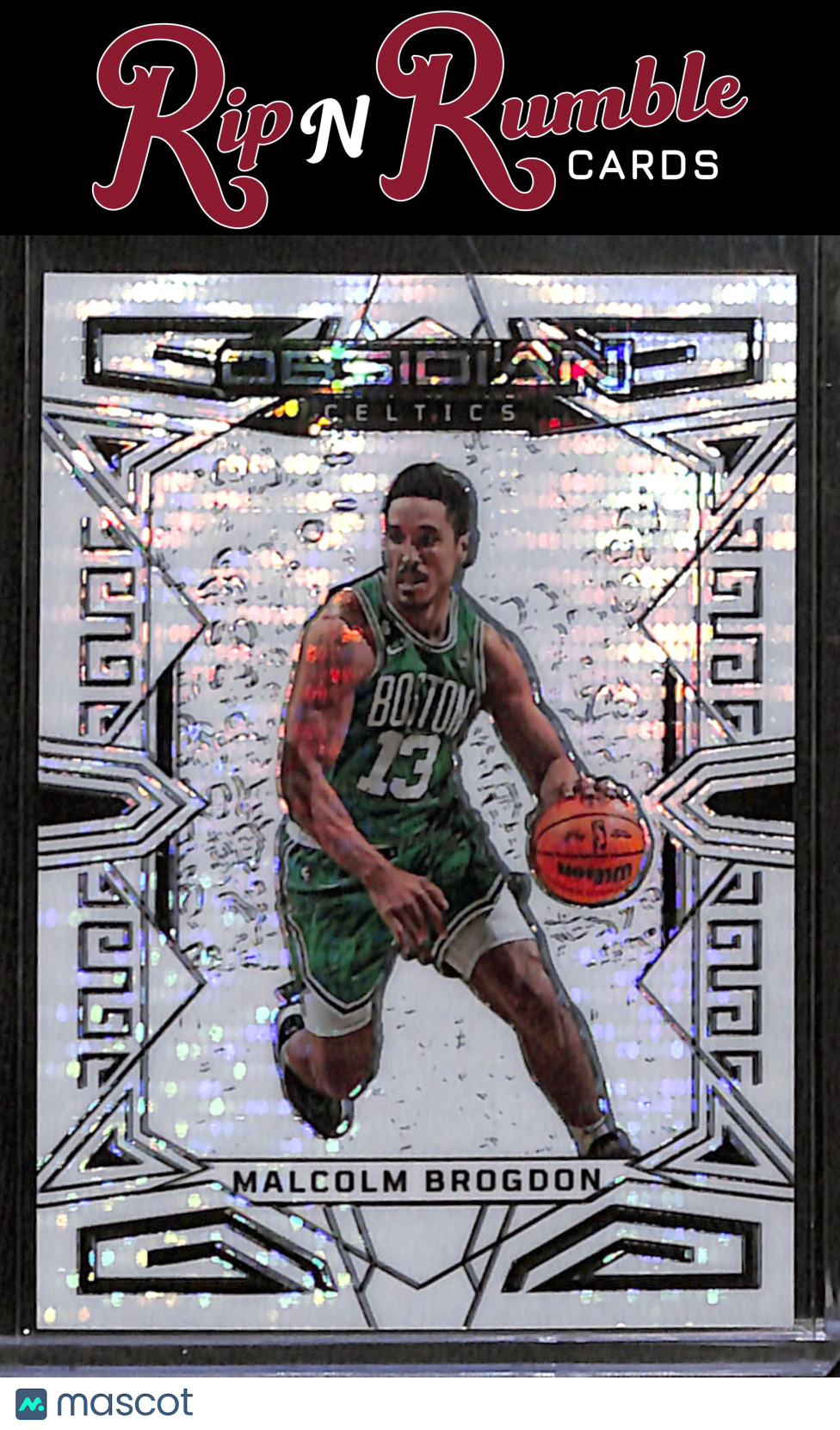 2022-23 Obsidian Malcolm Brogdon Electric Etch White Pulsar #104