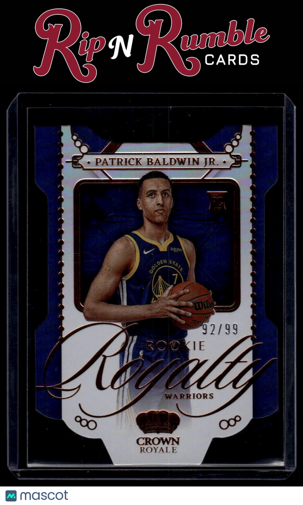 2022-23 Crown Royale Patrick Baldwin Jr. Rookie Royalty /99 #28