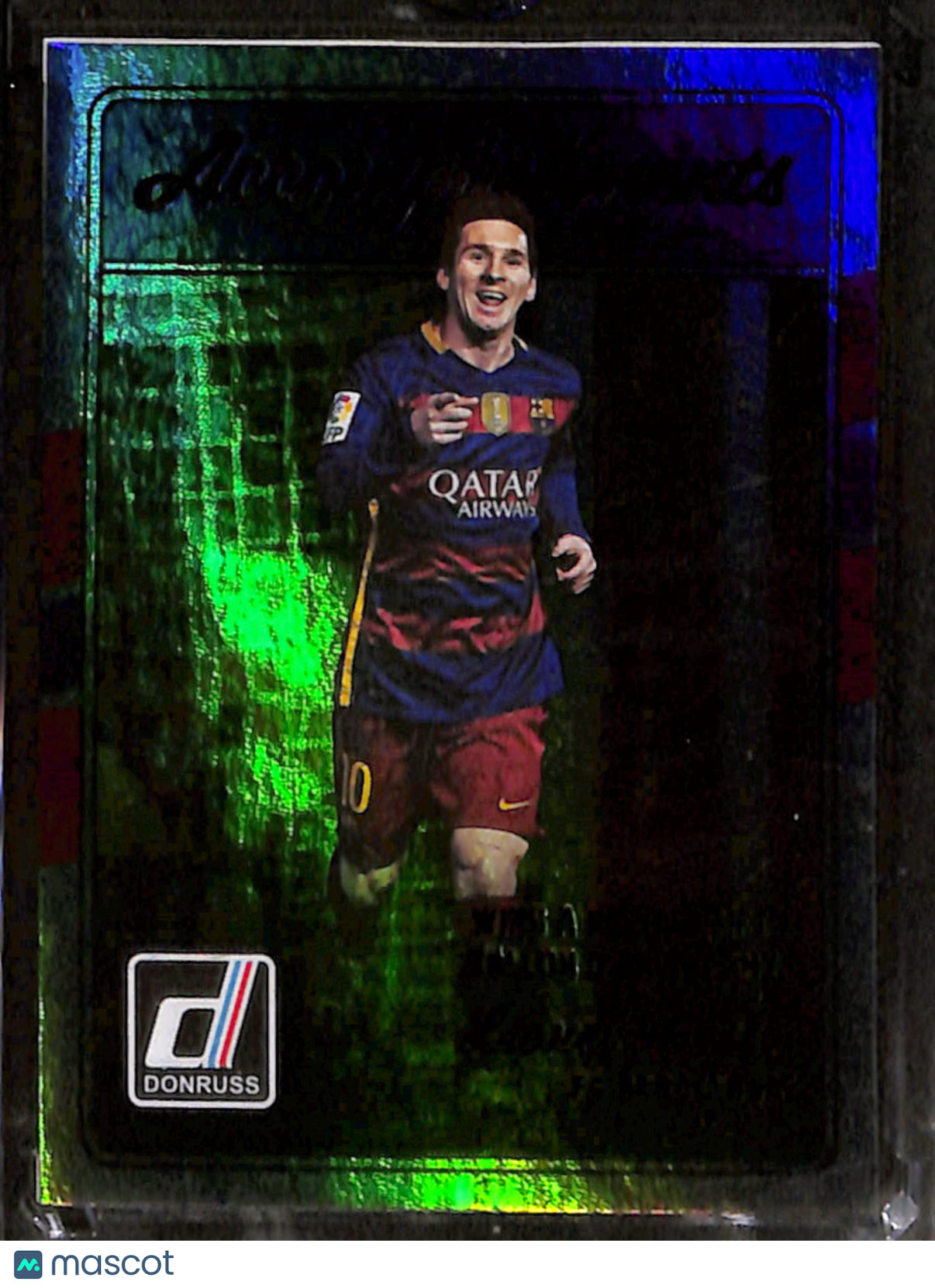 2016-17 Donruss Lionel Messi Accomplishments Holographic #4